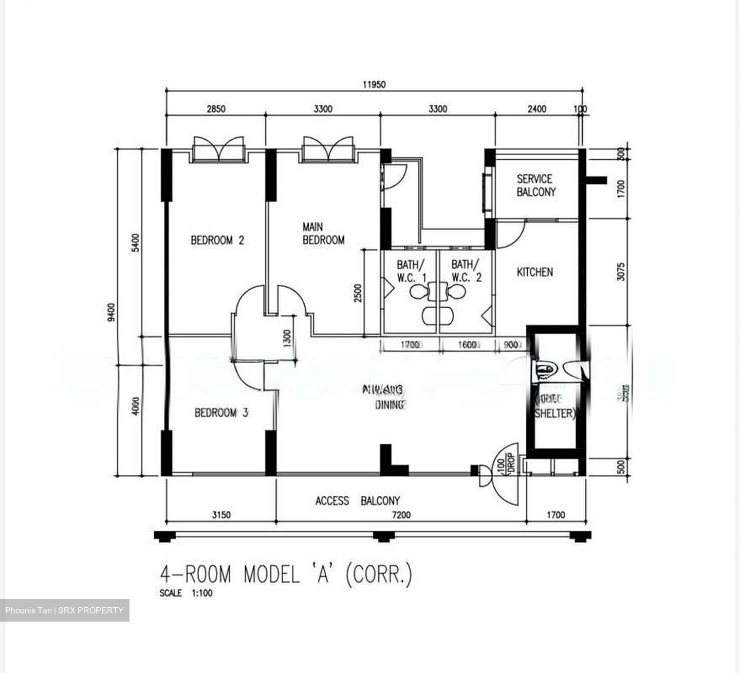 Blk 125 Rivervale Plains (Sengkang), HDB 4 Rooms #556422231